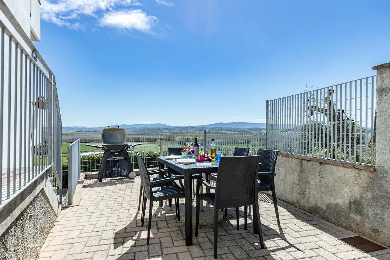 Appartamento View On The Pisan Hills - Apt With Panoramic Terrace Treggiaia Italia